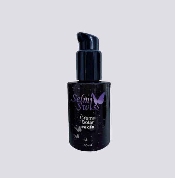 Crema solar, 50 ml, con 5% de CBD